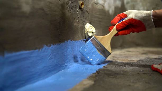 Commercial Vapor Barrier Installation project at a Elmore, OH business property by SJ Waterproofing Pros